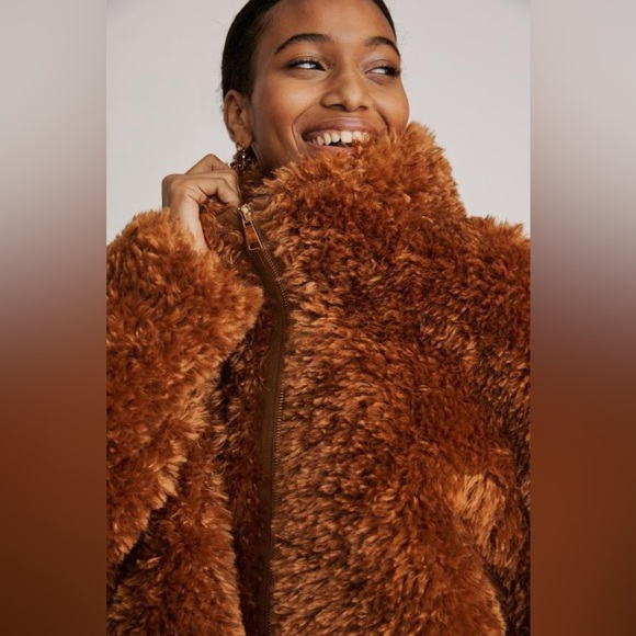 Maeve Anthropologie Teddy Zip Up Jacket - Picture 10 of 11